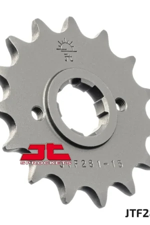 Snelle Levering JT SPROCKETS - FRONT STEEL 15T, 520 - Sprockets - Compatibel met Honda